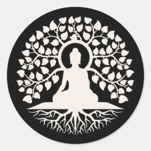 Adesivo Árvore da Vida Espiritual Arte Budista