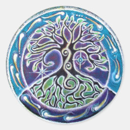 Adesivo Árvore da vida - mandala doente