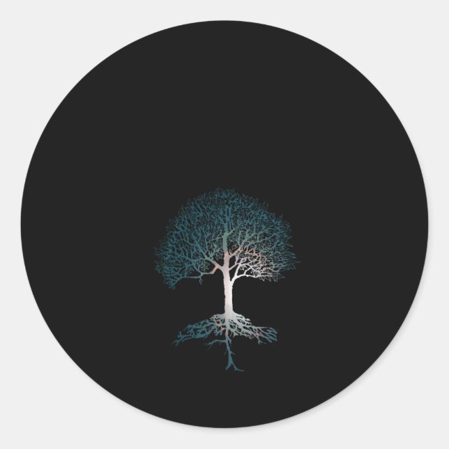 Adesivo Árvore da Vida Noite Silenciosa (Frente)