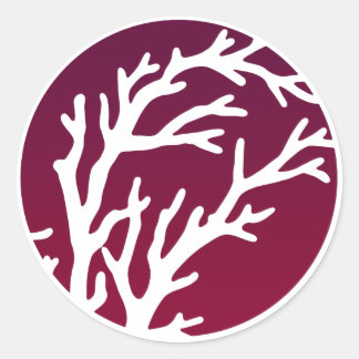 Adesivo Árvore das rodas de creme