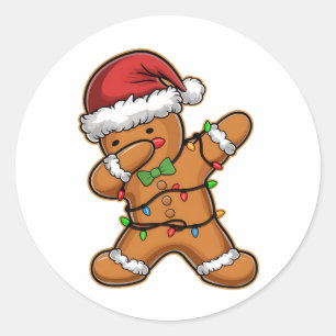 Adesivo Árvore de Biscoito de Gengibre com Luz de Natal Da