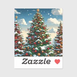 Adesivo árvore de Natal