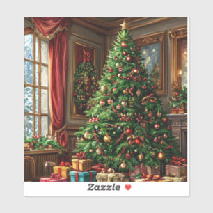 Adesivo árvore de Natal
