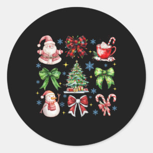 Adesivo Árvore de Natal Arco Santa Claus Candy Paja