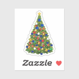 Adesivo Árvore de Natal - Bandeira da União Europeia | Eur