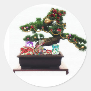 Adesivo Árvore de Natal Bonsai