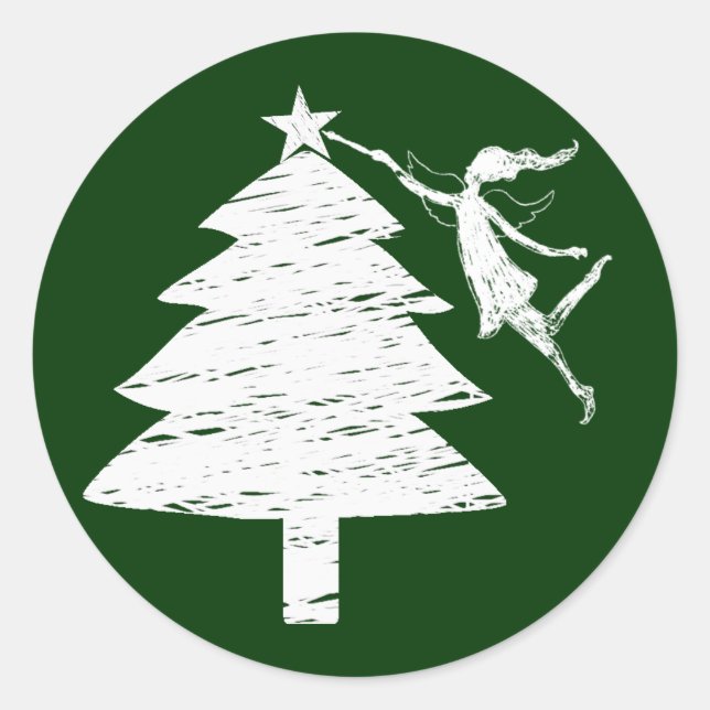 Adesivo Árvore de Natal de Art Fairy (Frente)
