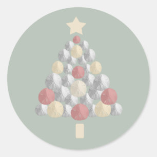 Adesivo Árvore de Natal de Dólar de areia (verde)