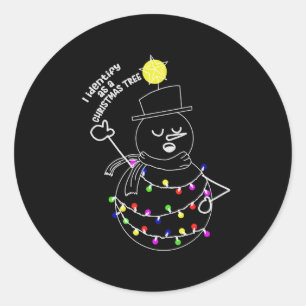 Adesivo Árvore de Natal de Neve