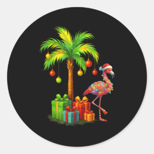 Adesivo Árvore de Natal de Palma Nk Flamingo Trocal Xmas