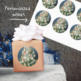 Adesivo Árvore de Natal do estilo Vintage