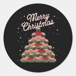 Adesivo Árvore de Natal Lama do Xmas