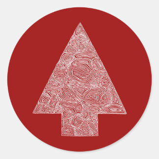 Adesivo Árvore de Natal Moderna