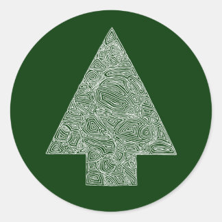 Adesivo Árvore de Natal Moderna