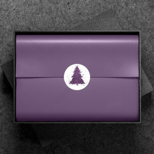 Adesivo Árvore de Natal Moody   Plum Roxo Profundo