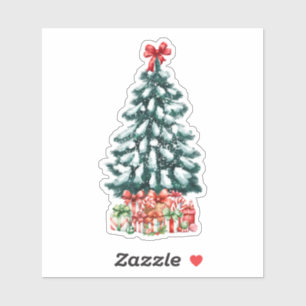 Adesivo Árvore de Natal Nevada
