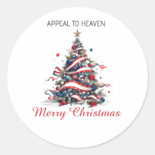 ADESIVO Árvore de Natal Patriótica ATH1