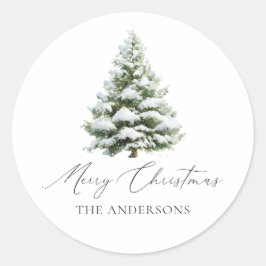 Adesivo Árvore de Natal Pinheiro Minimalista