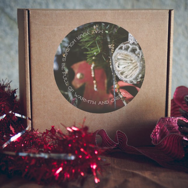 Adesivo Árvore de Natal retrógrada escura (Criador carregado)