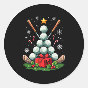 Adesivo Árvore de Natal Santa Hat Xmas da Bola de Golfe En