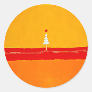 Adesivo Árvore de Natal, Vintage, Abstrato