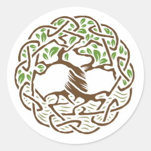Adesivo Árvore de vida celta