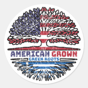 Adesivo Árvore dos Estados Unidos da América grécia grega