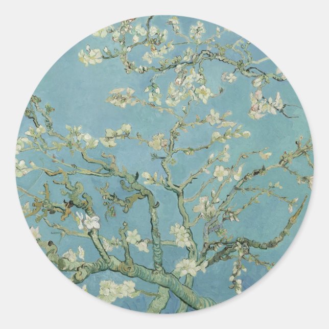 Adesivo Árvore elegante "Almond Blossom" (Frente)