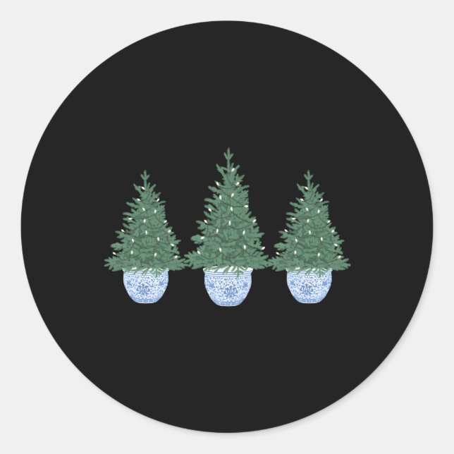 Adesivo Árvore Em Chinoiserie Bowl (Frente)