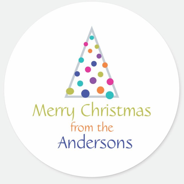 Adesivo Árvore moderna com nome (Criador carregado)