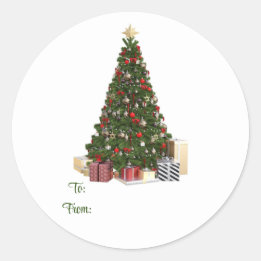 Adesivo Árvore Natal De E Para O Vinheta