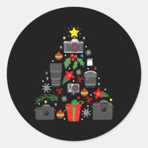 Adesivo Árvore Ornat da Câmera Fotógrafo