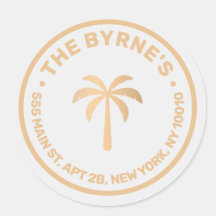 Árvore Tropical Palm Moderna