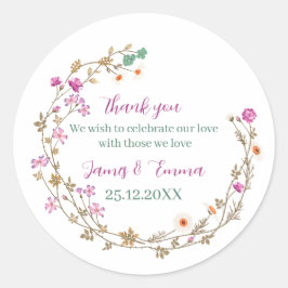 Adesivo Árvore Verde Elegante Deixa Casamento Personalizad