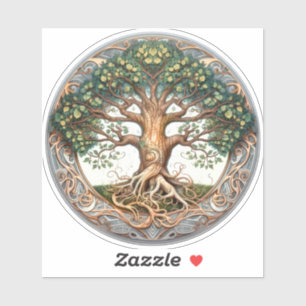 Adesivo Árvore Verde Pagan da Vida