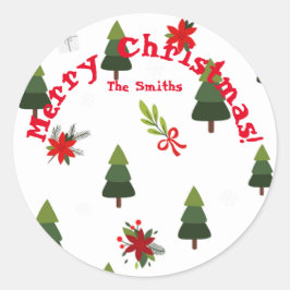 Adesivo Árvores e Arcos de Natal