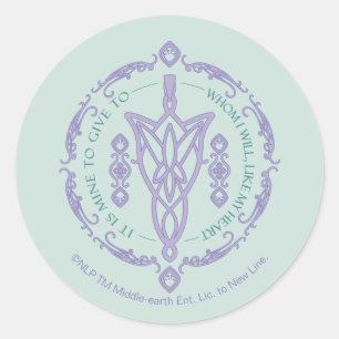 Adesivo ARWEN™ Evenstar Gráfico de Citação