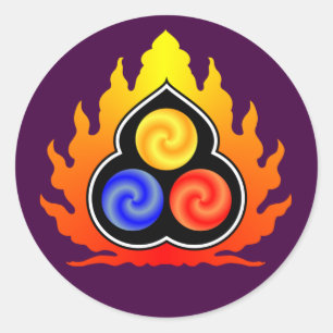 Adesivo As 3 Joias - Taoismo / Tao Te Ching / Lao Tzu