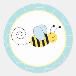 Adesivo As abelhas de Buzzy Bumble os selos do envelope da
