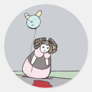 Adesivo as bonecas vêm à vida: poça do mistério