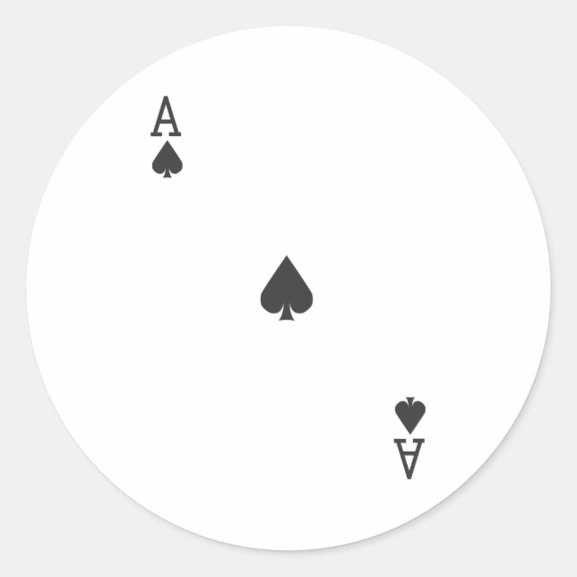 Adesivo Ás de Espada (Frente)
