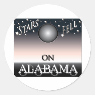Adesivo As estrelas caíram em Alabama