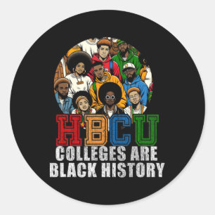 Adesivo As Faculdades Hbcu São Históricas Negras Mês