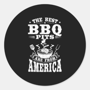Adesivo As grelhas de churrasco são da grelha americana de