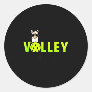Adesivo As llamas de vôlei estilo de quadrinho de pickle b