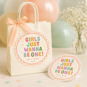 Adesivo As Meninas Querem Ser Uma Só - 1º Aniversário Xadr