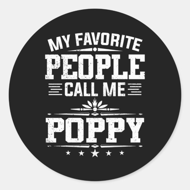 Adesivo As Minhas Pessoas Favoritas Chamam-Me Dia de os pa (Frente)