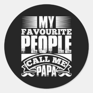 Adesivo As Minhas Pessoas Favoritas Chamam-Me Papa