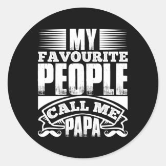 Adesivo As Minhas Pessoas Favoritas Chamam-Me Papa
