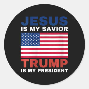 Adesivo As Mulheres Trump 2020 Oferecem Jesus É Meu Salvad